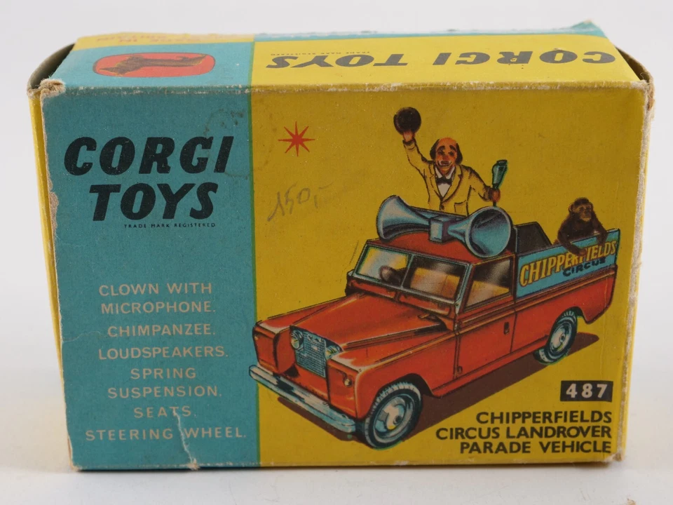 Corgi N.487 di Chipperfield Circo Land Rover Parade Veicolo IN Scatola 1/43 - Immagine 4 di 4