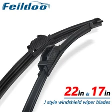 Feildoo 22" 17" Fit For Chevrolet Chevy CAVALIER 1995-2005 Hybrid Wiper Blades