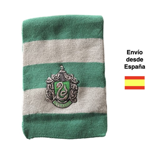 Bufanda de Harry Potter ENVIO URGENTE de Slytherin Hogwarts | eBay