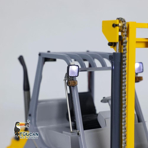 1:14 Hydraulic RC Forklift Metal Radio Control ForkLift Transfer Truck Model - Picture 20 of 20