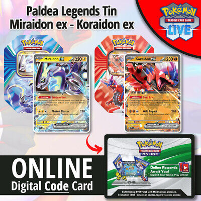 Miraidon ex - PTCGL Code