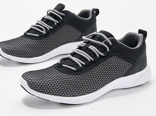 vionic sneakers black
