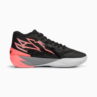 Mens Puma LaMelo Ball MB.02 Flare Black Infrared Glow  display picture 1
