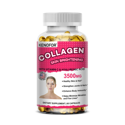 Complément Anti-Âge Collagène & Acide Hyaluronique - Pour Peau, Cheveux Et Ongles