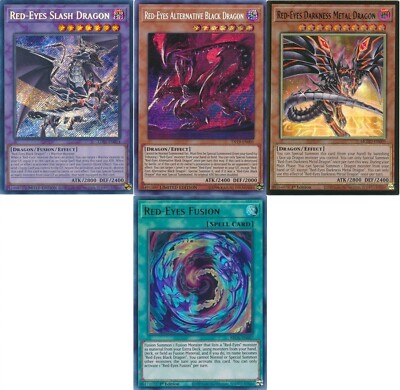 yugioh red eyes darkness metal dragon deck Yugioh Red-Eyes Black Dragon Budget Deck Slash Dragon - Darkness Metal NM