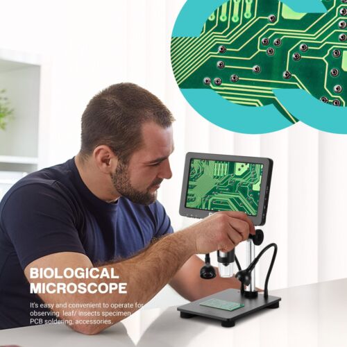 1200X Digital Microscope 7 inch LCD Microscope with 32G Card Video Camera - Picture 9 of 10