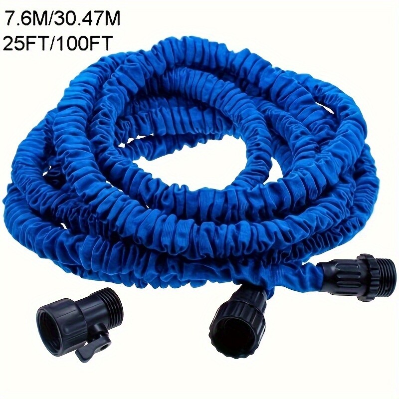 25FT/150FT Garden Hose Pipe with Spray Gun, Expandable Garden Hose