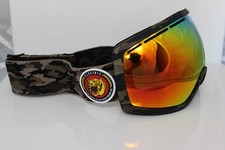 NEW  Electric Snow Goggle EG2 BLACK CAMO / GOLD CHROME with CASE and bonus lens