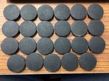 (23-PCS) HEYCO 2" DP-2000 2783 HOLE CAP BLACK PLASTIC PLUG DOME COVER (TA5SG)