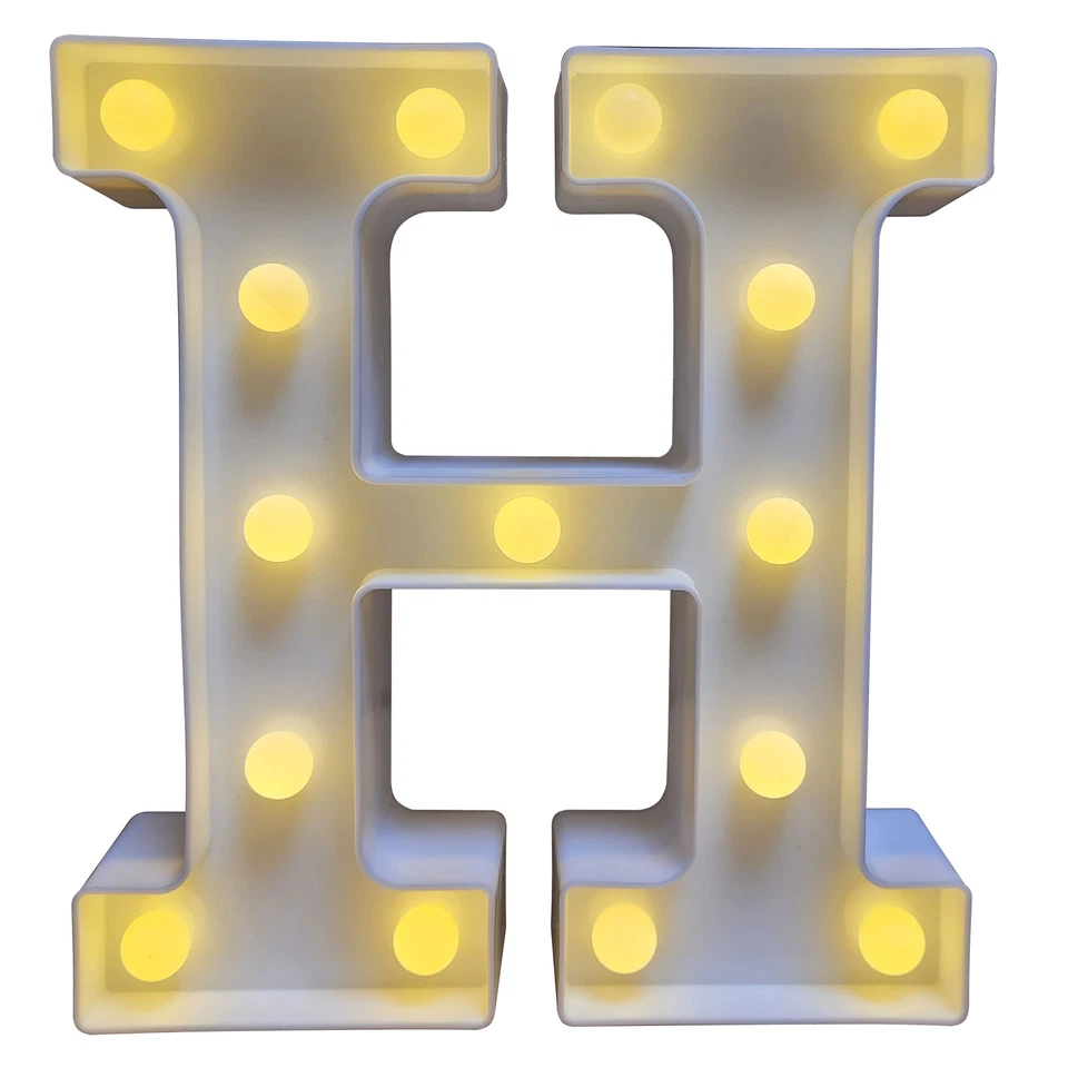 LED Schriftzug XXL Home beleuchtet Buchstaben Schild 66x22cm Set XL Tischdeko - Bild 3 von 4