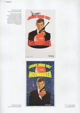2002 Vintage JAMES BOND 007 "MOONRAKER" USA MINI POSTERS Art Lithograph