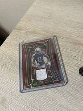 2020 Panini Select Swatches Red Prizm Michael Pittman Jr #RS-MPI Rookie RC