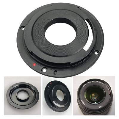 EF-S To EF Metal Mount Bayonet Adapter fit  EF-S 18-55mm IS II III Lens