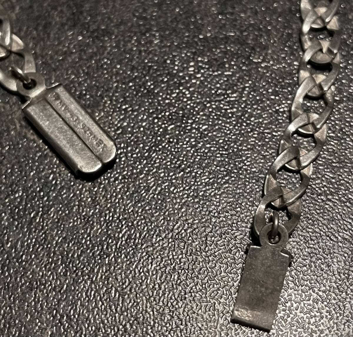 MEXICO Engraved 80s 70s Vintage SILVER925 Bracelet Unisex MEXICO Engraved 80s 70s Vintage SILVER925 Bracelet Unisex