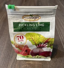 Mrs. Wages Pickling Lime for Extra Crispness 16 Oz 1 Lb New BB January 1 2025