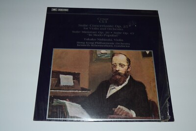 Cesar Cui~Suite Concertante Op. 25~Takako Nishzaki~Kenneth Schermerhorn~Stereo