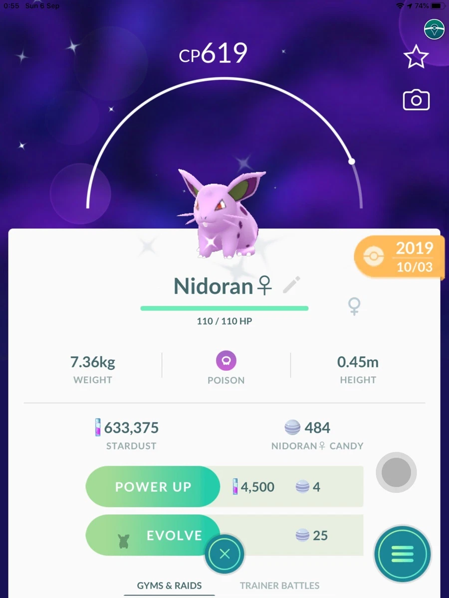 Nidoran shiny female