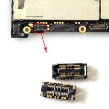 2 x Connettore FPC Interno Supporto Batteria Clip Contatto per Asus ZenFone 6 ZS630KL