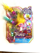 Trolls Band Together Branch Small Doll Figure  Hair Pops 9 Pieces Dreamworks
