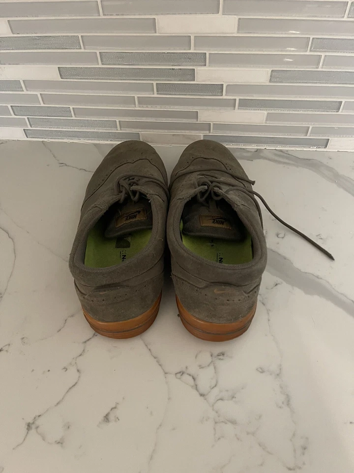 Nike Lunarlon Wingtip Suede Men's Spikeless Golf Shoes 533094-200 Size 11.5 - Image 4 of 4