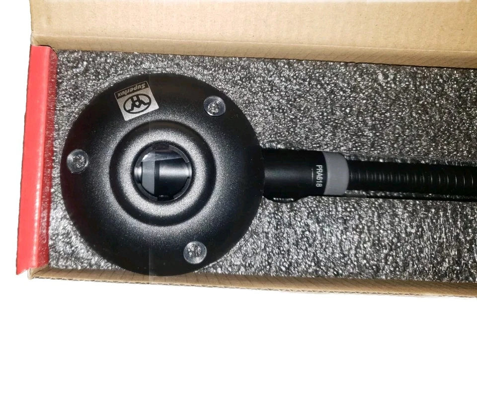 Superlux PRA618L PRA618M 24" Dynamic Gooseneck Microphone w Mount Flange - Image 3 of 4