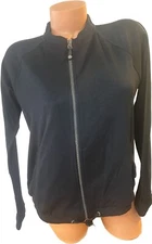 GAIAM NWT Jesse Jacket L Black Yoga Studio To Street