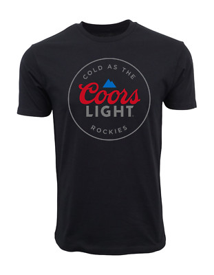 COORS COLD AS THE ROCKIES  OFFICIAL T SHIRT