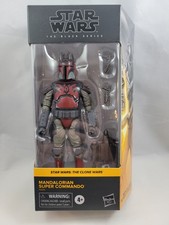 Star Wars Black Series Mandalorian Super Commando  5  Sealed  The Clone Wars