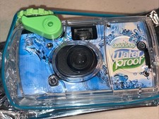 Fujifilm QuickSnap Waterproof Disposable Camera 35mm New But Open Film Exp 8/25