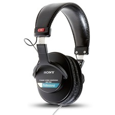 Sony MDR7506 Headphones Studio Headphones MDR7506 OverEar Black Leatherette 40