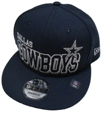 New Era 9Fifty Dallas Cowboys NFL Football Cap Hat men's navy blue SnapBack NWT