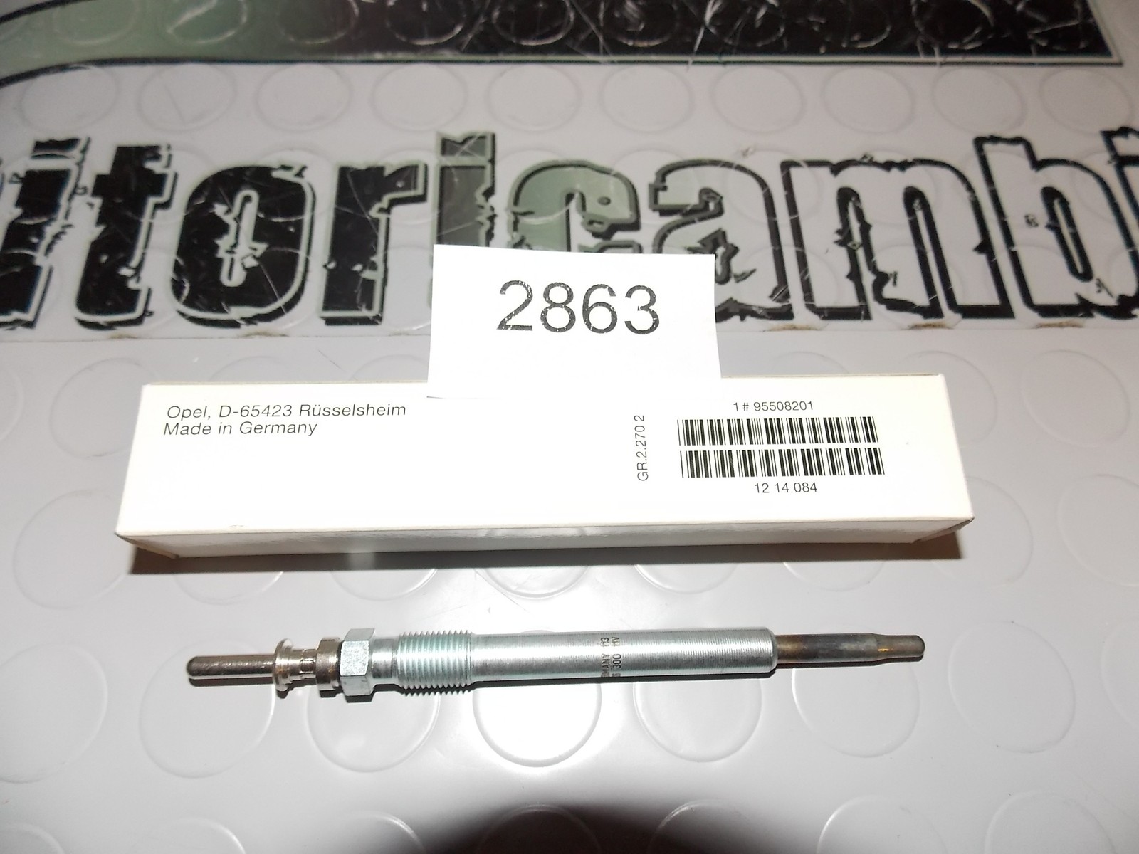 Original Glow Plug Suitable For OPEL Astra G Vectra B Zafira A