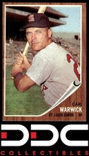 1962 Topps #202 Carl Warwick Cardinals Excellent