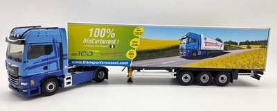 ELIGOR - MAN TGX GX 4x2 mit 3-achsigem Auflieger (Rousset) - 1/43 - ELI118606