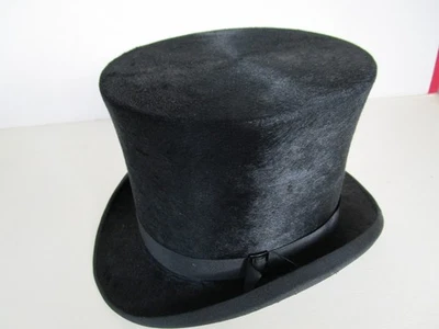 Lincoln Bennett Silk Top Hat 7 Or 56cms Circa 1940s - Image 1 of 4
