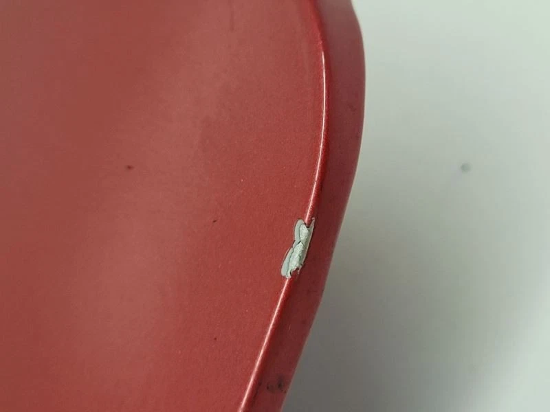 2007-2010 TOYOTA CAMRY Fuel Filler Door Red 7735006030 07-10 - Image 4 of 4