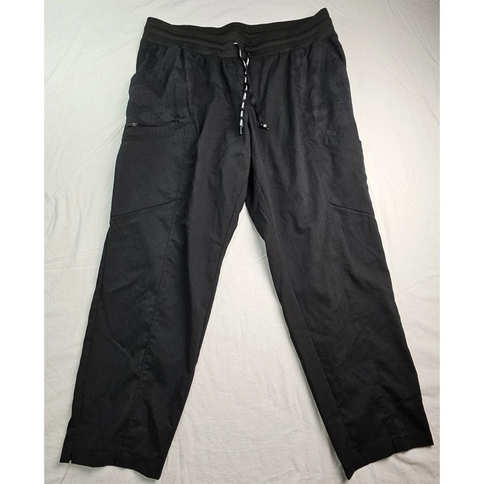Greys Anatomy Barco Scrub Pants Mens 3XL Black Spandex Stretch Cargo Pockets