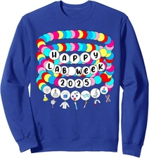 Mystery Machine of Diagnostics Lab Week 2025 Med Lab Unisex Crewneck Sweatshirt