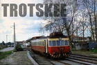 35mm Slide CP Portugal Railways Diesel Railcar 030317 Cantanhede 2003 Portuguese