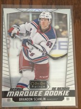 Brandon Scanlin 2024-25 O Pee Chee Platinum marquee rookie Rainbow