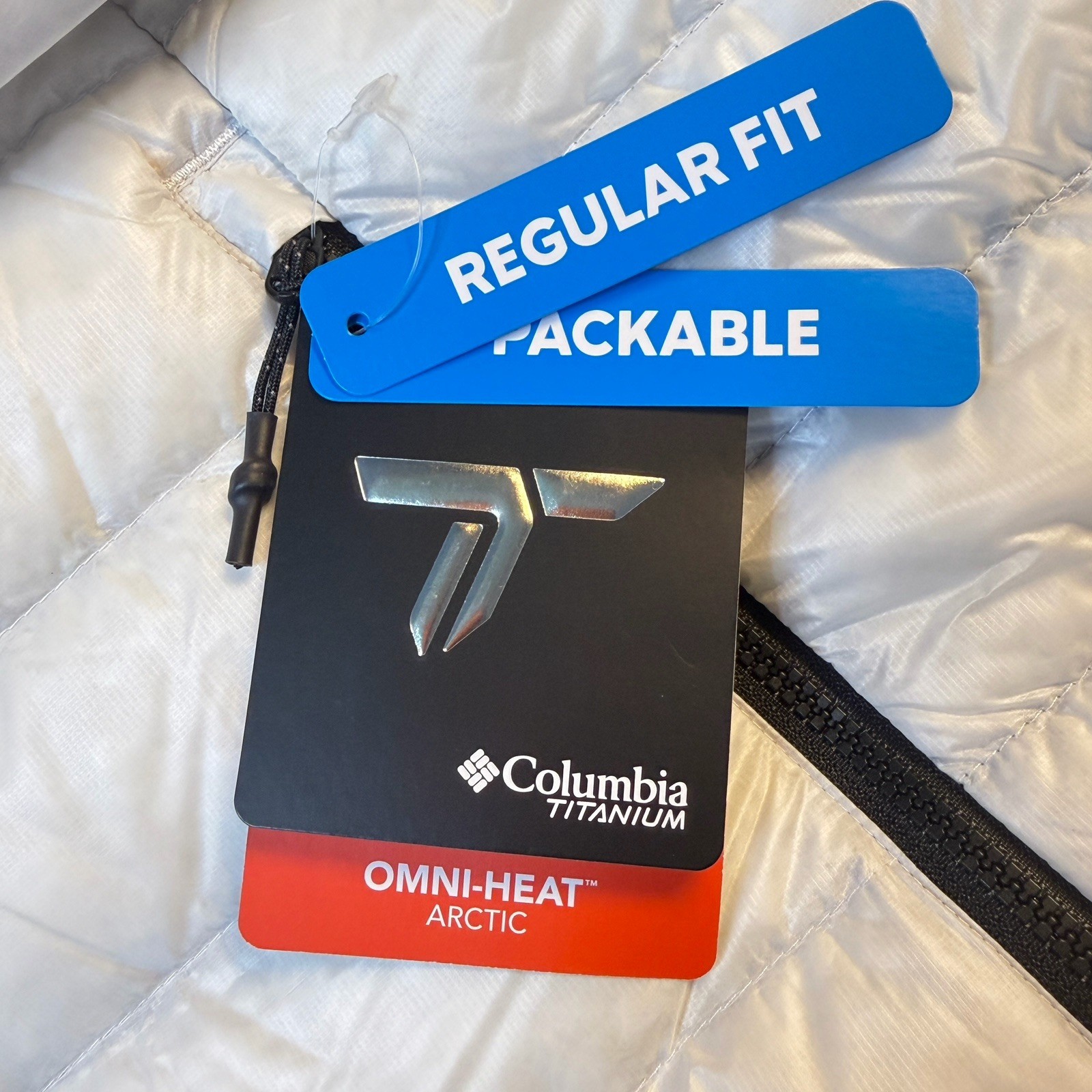 Columbia Titanium Omni-Heat Artic Crest Down Hooded Jacket Women's 1X New $280 thumbnail 8