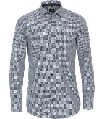 VENTI Klassisches Hemd Print Modern Fit