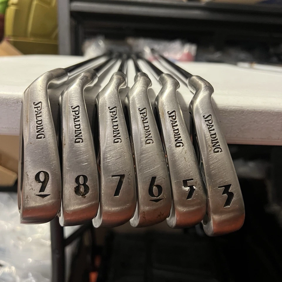 Juego de hierros de madera de gran tamaño Spalding Molitor Driver 1,3, 5 grafito Synchro-Flex Foto 2 de 4