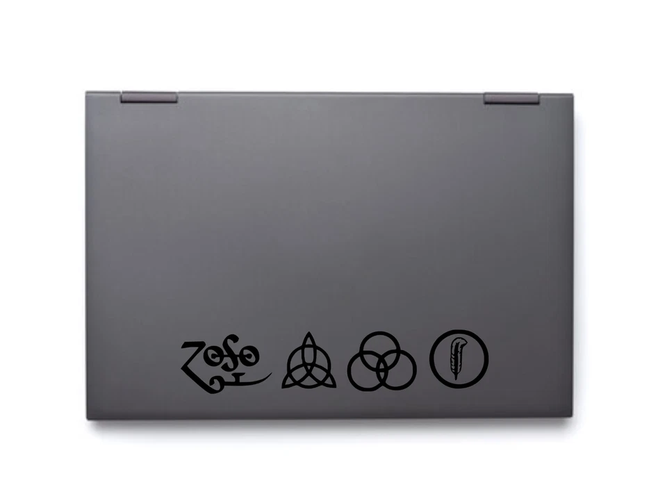 Led Zeppelin Sticker Vinyl Decal Car Truck Window Bumper Pick Size & Color Rock - Image 2 of 4