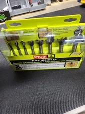 RYOBI FORSTNER BIT SET - 8 PIECE (A9FS8)