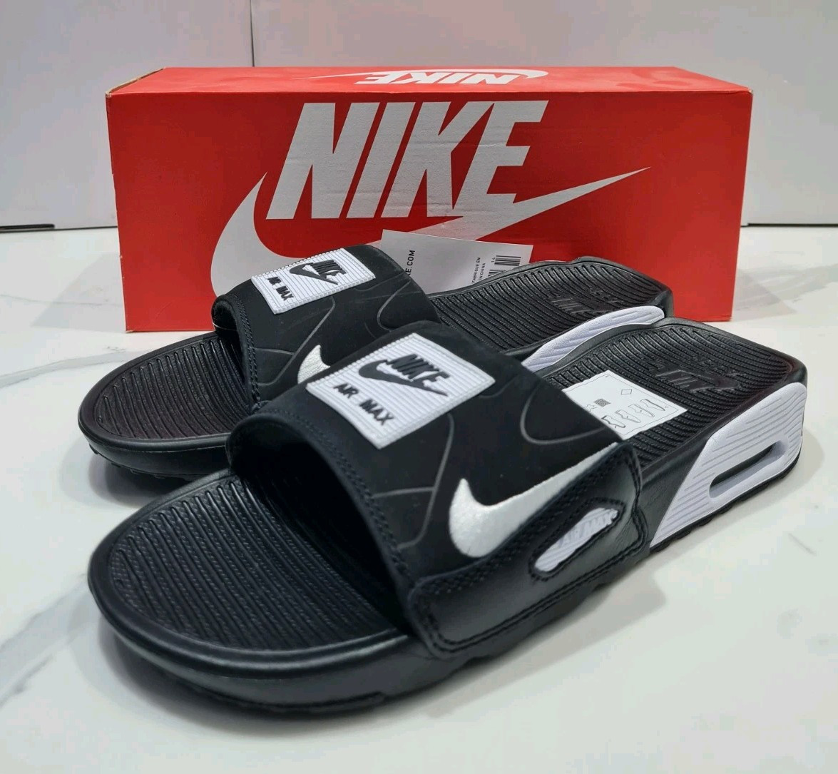 Nike Sandals Nike Air Max 90 Slides Uk Nike Air Max 90 Slide Black