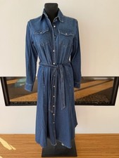 originale ★ RISY & JERFS ★ abito 36-38 jeans blu NP 199,-