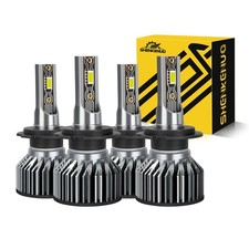 Para RAM ProMaster 1500 2500 3500 2014-2023 Faro LED haz alto bajo 4x bombillas