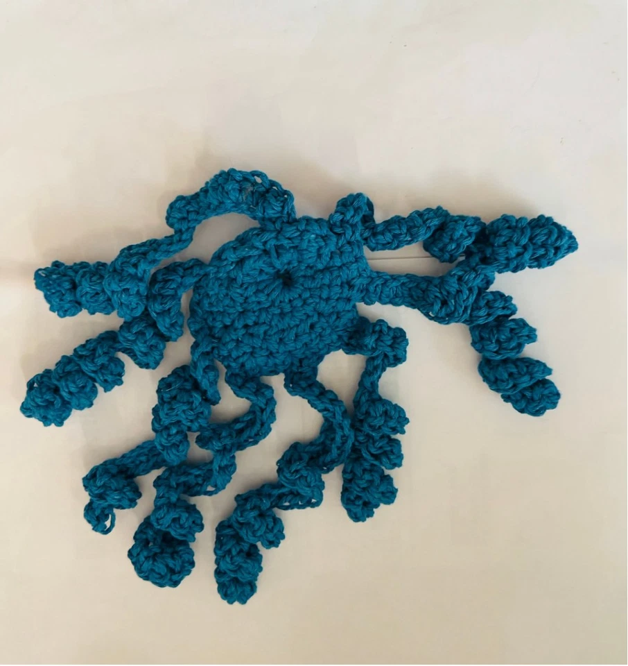 Crochet Octopus Toy – Handmade & Whimsical - Image 4 of 4