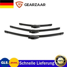 SCHEIBENWISCHER VORNE & HINTEN passt für VW Golf IV 1J1 Hinten + Vorne Gummi